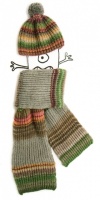 Knitting Pattern - Rico 614 - Creative Melange DK and Essentials Merino Plus DK - Hat and Scarf